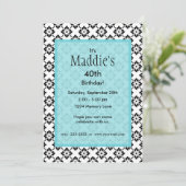 パーソナライズされた誕生日招待状 招待状 (スタンド正面)