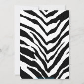 パーソナライズされた誕生日招待状 招待状 (裏面)