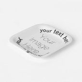 パーソナライズされた誕生日独自のパーティーを作成 ペーパープレート (傾斜あり)