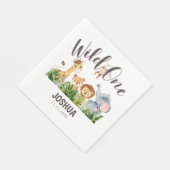 パーソナライズされた誕生日紙 スタンダードランチョンナプキン (角)