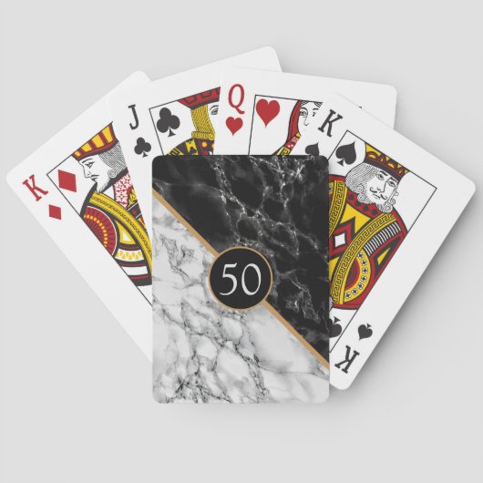 パーソナライズされた誕生日記念日トランプ トランプ (裏面)