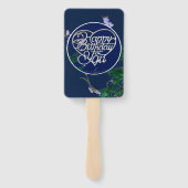 パーソナライズされた誕生日 ハンドファン (裏面)