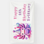 パーソナライズされた誕生日 | Anime Axolotl 横断幕 (縦)