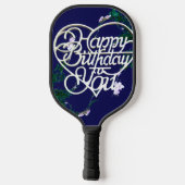 パーソナライズされた誕生日to You Pickleballパドル ピックルボールラケット (裏面)