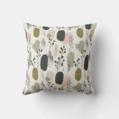 パーソナライズされた誕生統計Boho クッション (裏面)