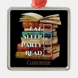 パーソナライズされた読初 メタルオーナメント