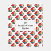 パーソナライズされた読本 フリースブランケット (正面)