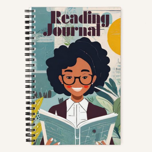 パーソナライズされた読誌 ノートブック (正面)