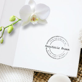 パーソナライズされた読Love Return Libraryブックスタンプ ラバースタンプ