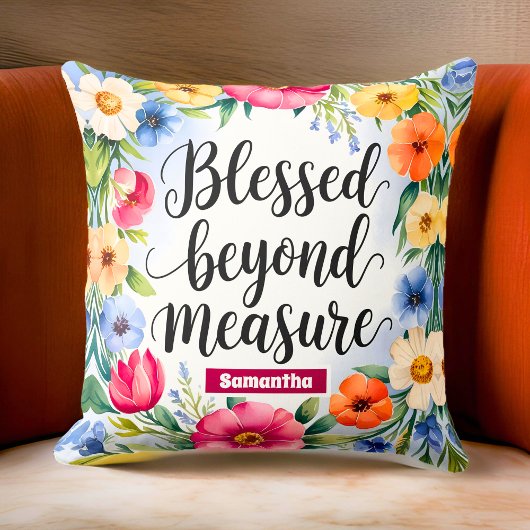 パーソナライズされた賛美教徒達 クッション