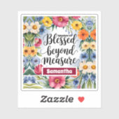 パーソナライズされた賛美教徒達 シール (シート)