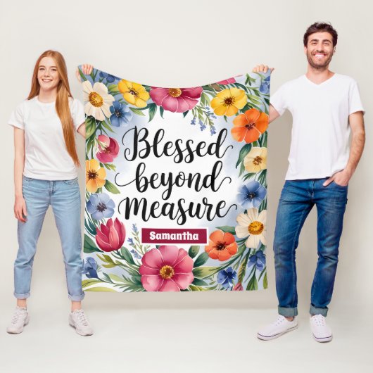 パーソナライズされた賛美教徒達 フリースブランケット (インサイチュ)