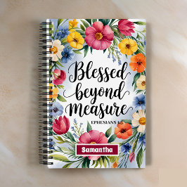 パーソナライズされた賛美Beyond Measure Journal ノートブック