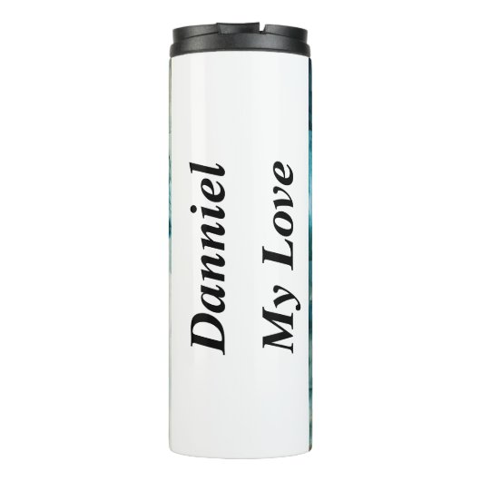 パーソナライズされた贈り物、男性へ名前をカスタムするギフト タンブラー (裏面)