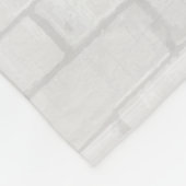 パーソナライズされた赤白青フットボール フリースブランケット (角)