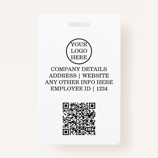 パーソナライズされた赤面ピンクガーリースモダンスタッフ バッジ (裏面)