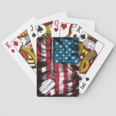 パーソナライズされた軍隊ソルダードッグラベルUSA国旗 トランプ (裏面)