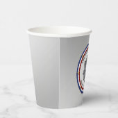 パーソナライズされた軍隊退職パーティー 紙コップ (右)