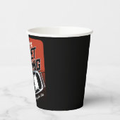 パーソナライズされた通りレーシングレースカーモータースポーツ 紙コップ (左)