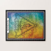 パーソナライズされた造形仏 ジグソーパズル (横)