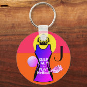 パーソナライズされた遊保落ち着きて キーホルダー (正面)