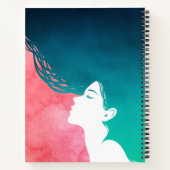 パーソナライズされた過去寿命回帰仕訳帳 ノートブック (裏面)