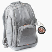 パーソナライズされた選手へのサッカーの贈り物。アメリカンフットボール キーホルダー