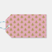 パーソナライズされた金ゴールドクリスマスギフトタグ ギフトタグ (裏面横)