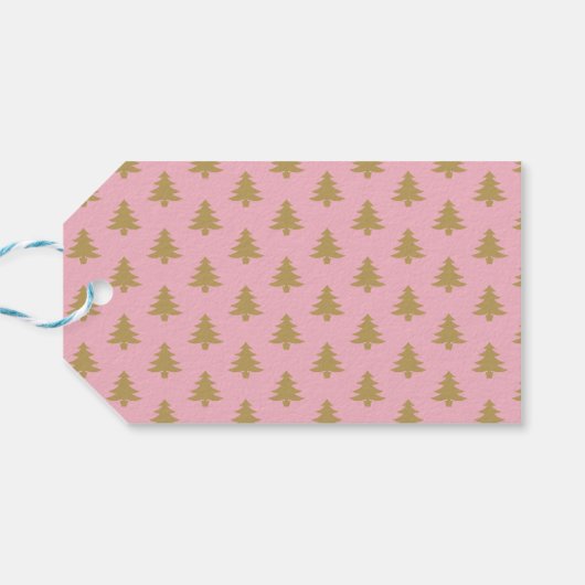 パーソナライズされた金ゴールドクリスマスギフトタグ ギフトタグ (裏面横)