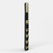 パーソナライズされた金ゴールドスパークルグリッター名 Case-Mate iPhoneケース (裏面/右)