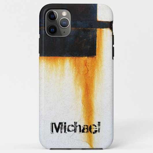 -パーソナライズされた錆びたバーウォールケースメイトiPhone Case-Mate iPhoneケース (裏面)