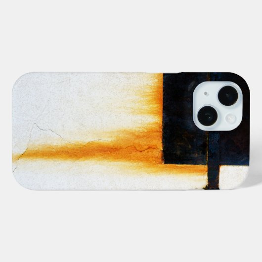 -パーソナライズされた錆びたバーウォール Case-Mate iPhoneケース (裏面 (横))