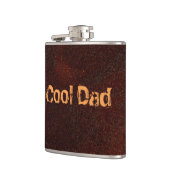 パーソナライズされた錆びアーカッコいいトおもしろいユニーク フラスク (左)