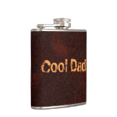 パーソナライズされた錆びアーカッコいいトおもしろいユニーク フラスク (右)