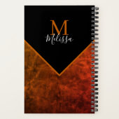 パーソナライズされた雑パーソナライズされた誌 ノートブック (裏面)