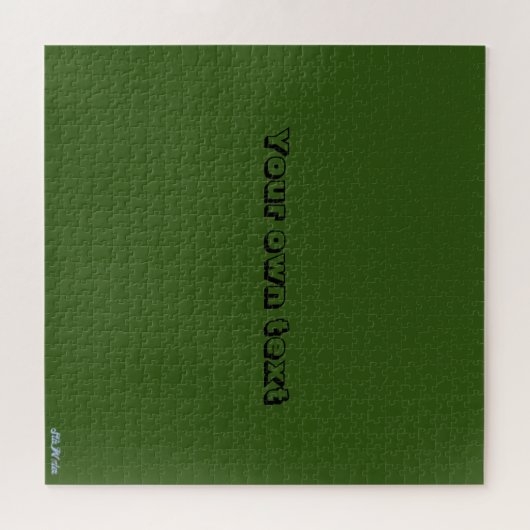 パーソナライズされた難色リラックスパズル ジグソーパズル (横)