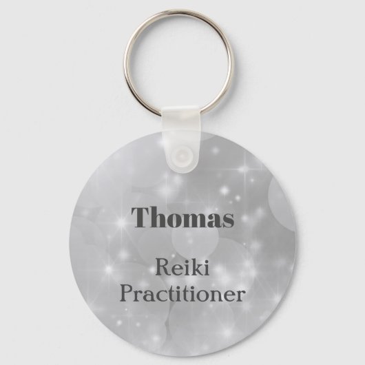 パーソナライズされた霊気デザイン キーホルダー (正面)