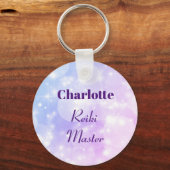 パーソナライズされた霊気マスターデザイン キーホルダー (正面)