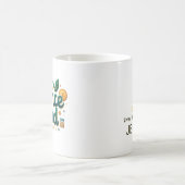 パーソナライズされた面白い財務チーム コーヒーマグカップ (中央)