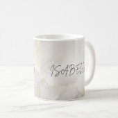 パーソナライズされた音色名マグ コーヒーマグカップ (正面右)