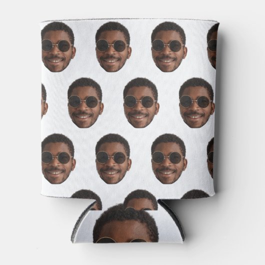 パーソナライズされた顔クーラーボックス結婚、の写真 缶クーラー (正面)