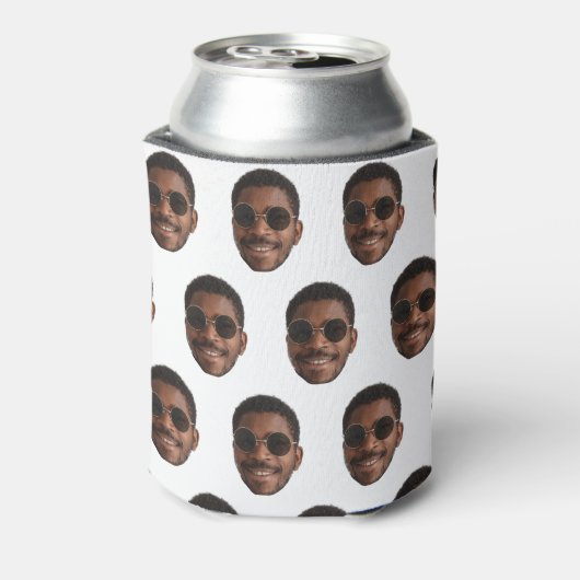 パーソナライズされた顔クーラーボックス結婚、の写真 缶クーラー (缶裏面)