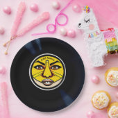 パーソナライズされた顔デザインパーティー紙プレート ペーパープレート (パーティー)