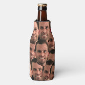 パーソナライズされた顔写真ユニーク写真ボトル ボトルクーラー (ボトル正面)