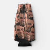 パーソナライズされた顔写真ユニーク写真ボトル ボトルクーラー (裏面)