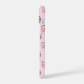 パーソナライズされた顔2写真、カスタム顔、パパ母 iPhone 15ケース (左側面)