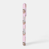 パーソナライズされた顔2写真、カスタム顔、パパ母 iPhone 16ケース (右側面)