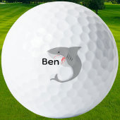 パーソナライズされた食べの名 ゴルフボール