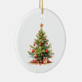 パーソナライズされた飾木 セラミックオーナメント (右)