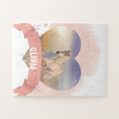 パーソナライズされた馬 ジグソーパズル (横)